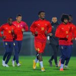 لاعبو النصر يحتفلون بـ”علي لاجامي” بمناسبة زواجه