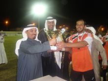 الفرع لأول مرة بطل اندية الخرج والكوكب ثانياً والصحاري ثالثاً في اقوى بطولة 