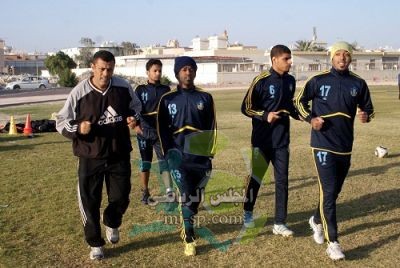 الفريق الأول بنادي الجيل يستأنف تدريباته