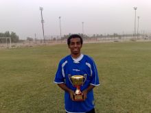 تكريم افضل لاعب في مباراة السلمية والسد الدور الاول 