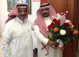 إدارة ضمك تستقبل المهنئين بمناسبة الصعود
