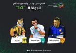 السومة وبيتفا يقتحمان قائمة الأفضل في الجولة وللمرة الرابعة جماهير الاتحاد مثالية