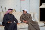 سلمان بن ابراهيم يبحث مع هزاع بن زايد مستجدات تنظيم كأس آسيا 2019
