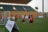 قطار مهرجان كيا الجبر الكروي يصل الرياض في خامس محطاته