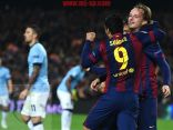 برشلونة ينهي أمال مانشستر سيتي ويتأهل لربع النهائي دون مفاجأت