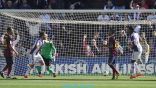 بلد الوليد يذل برشلونة ويضع حلم اللقب في خطر قطبي العاصمة مدريد