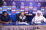 مدرب لخويا يغادر المؤتمر بسبب ( جوال ) ؟!