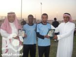 الكوكب : الرئيس و الداعم يكرمان بجائزة الصحيفة نجمي مباراة النخيل