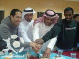 نجوم الكوكب يحتفون بالداعم العمري