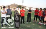 أجواد الفاسي يزور تدريبات الوحدة ويحفزهم