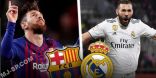 ‏برشلونة وريال مدريد يلتقيان في كلاسيكو الأرض اليوم السبت في الخامسة عصراً بتوقيت مكة المكرمة