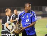 الهلال اجرى مرانه الرئيسي لمواجهة الغرافة