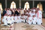 الامير سلمان يستقبل إدارة  نادي الشباب وأبطال كاس الامير فيصل بن فهد