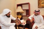 ياسر في تمرين انفرادي  وحضور شرفي واداري