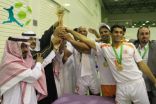الشاب الامير الرئيس العام لرعاية الشباب يهنئ نادي الشرق