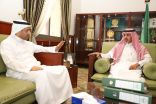 محافظ الخرج يستقبل سعادة رئيس بلدية الخرج
