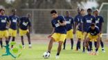 الفريق النصراوي يواصل تدريباته