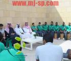 الأمير عبدالله بن مساعد يزور معسكر المنتخب الأول