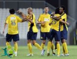 الفريق النصراوي ينهي مشاركتة في بطولة بني ياس بفوز مستحق على الجيش السوري