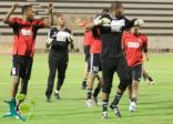 الفريق الشبابي يواصل تدريباته والمرحوم يشارك في التدريبات