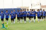 أولمبي الهلال يستعد للأنصار بالتكتيك