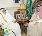 الأمير نواف يستقبل صالح كامل وامين العاصمة المقدسة