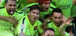 بعد فوزه على اتليكو مدريد : برشلونة ينتزع لقب الدوري الأسباني