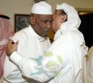 إدارة نادي الوحدة تقوم بزيارة رئيس النادي السابق