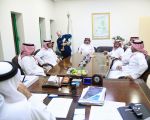 إدارة الفتح تستقبل مسؤولي نادي الوشم