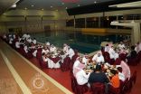 النصر يقيم حفل افطار جماعي لأبناء المؤسسة الخيرية للايتام ( إخاء )‎