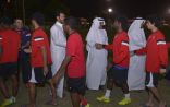 الوحدة يحتفل ب “عبد  الله آل عراف حارس” المنتخب السعودي