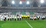 (بالصور ) الصقر نايف يُجبر منتخب الأوروغواي على التعادل مع الأخضر السعودي