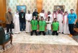 محافظ ينبع ألتقى رئيس مجلس إدارة نادي المجد بينبع بعد تتويج فريق كرة قدم الصالات بلقب دوري الدرجة الأولى