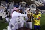 الزياد يتوج #النصر بكأس الدوري الممتاز للناشئين