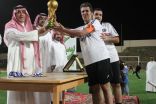 “التربية” يظفر بكأس الشؤون الاجتماعية بعسير