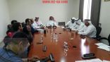 انتهاء الاجتماع الفني للمباراة الخامسة من كأس دل مونتي الثلاثين للاندية الخليجية‎