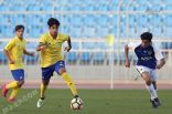 بالصور.. “عبدالرحمن محنشي” في قراءة عن الموهبة النصراوية “نواف العصيمى”