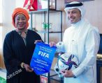 نائب رئيس الاتحاد السعودي لكرة القدم يلتقي بالأمين العام للفيفا