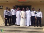 كشافة نادي الشرق تعايد مرضى ومنسوبي مستشفى الامير سلمان بن محمد ثاني ايام العيد‎