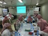 ممثل أندية الأحياء أ. السعيدان يزور نادي حي ابن النفيس بـ #الخرج