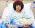 دنة الفتحاوي يقعده الرباط الصليبي بمستشفى الموسى التخصصي