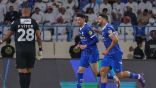 الهلال يحسم مواجهة الأخدود في الشوط الأول